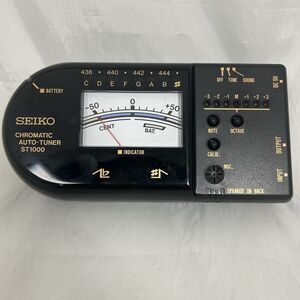 Seiko ST1000 Chromatic Auto Tuner For Guitar Violin Bass Instrument Japan Works